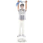 Filet de pêche américain à lancer - 4, 8m nylon monofilament haute résistance - poids en zinc intégrés ... Filet de pêche américain à lancer - 4, 8m nylon monofilament haute résistance - poids en zinc intégrés ...