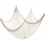 Filet de pche dcoratif beige filet de poisson nautique filet de coton accessoires pour la maison style ...