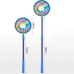 Filet de p�che t�lescopique pour enfants, filet de p�che de voyage pour m�n�s, crabes papillons, bleu ...