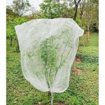 Filet de protection pour arbres fruitiers 0, 8 x0, 8 m avec �clair, filet anti - insectes de jardin fermeture ...