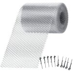Filet de protection pour goutti�re 12. 7x610 cm - grille filtre anti - engorgement - r�sistant aux uv ...