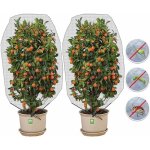 Filet de protection des plantes, paquet de 2 filets de protection contre les insectes avec cordon de ...
