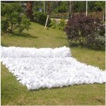 Filet de protection solaire de jardin 3x6 m�tres, blanc, filet de camouflage, filet de protection solaire, ...