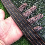 Filet protection solaire pour serre toile d'ombrage pour jardin filet d'ombrage ombrage 38% 4 broches ...