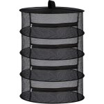 Filet de s�choir � herbes s�ches en maille � 4 couches avec fermetures � glissi�re noires