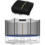 Filet de s�curit� int�rieur / ext�rieur pour trampoline, filet de trampoline 6 poteaux, r�sistant aux ...