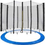 Filet trampoline 366 cm, filet de protection pour trampolines 8 barres, rsistant aux uv