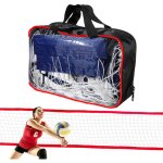 Filet de volley - ball aquatique, jouet portable ? jeu de sport r�glable pour tennis, badminton, jardin, ...