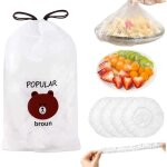 Film alimentaire reutilisable ?200 pi�ces sac de conservation alimentaire - charlotte alimentaire reutilisable ...