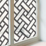 Film d�poli pour fen�tre 50x100 cm adh�sif d�coratif protection coll�s sur le verre vitrail pour chambre ...