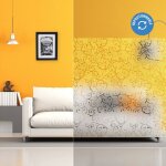 Film �lectrostatique d�coratif avec motif arabesque - 60 cm x 0. 5 m - en rouleau - dimexact