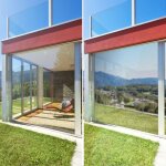 Film miroir sans tain repositionnable pour grand vitrage - alu clair - 60 cm x 0. 5 m - en rouleau - ... Film miroir sans tain repositionnable pour grand vitrage - alu clair - 60 cm x 0. 5 m - en rouleau - ...