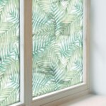 Film occultant pour fen�tre 100x116 adh�sif d�coratif pvc protection coll�s sur le verre vitrail pour ...