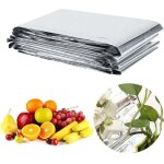 Film r�fl�chissant argent� pour plantes, tente de culture, accessoires de jardinage pour serre, 210 x ...