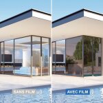 Film solaire anti chaleur pour double vitrage meilleure performance - bronze - 75 cm x 0. 5 m - en rouleau ...