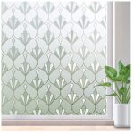 Cyslmuk - film statique pour fen�tre, film de confidentialit�, non collant, r�utilisable, opaque, motif ...