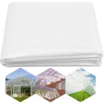 Film transparent pour serre, extra pais et indchirable, film de jardin, pour couvrir les parterres ...