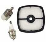 Filtre � air avec filtre � carburant et bougie d'allumage pour d�broussailleuse echo gt200 gt225 gt201 ...