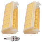 Filtres � air pour tron�onneuses stihl 021, 023, 025, ms210, ms230, ms250c, ms210c, ms230c et ms 250 ...