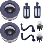 Filtre � air pour tron�onneuse stihl ms231 avec pompe � bille d'amor�age, filtre � carburant, conduite ...