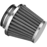 Filtre  air universel pour moto 44 mm, nettoyant pour dosettes de champignons, double mousse, filtre ...