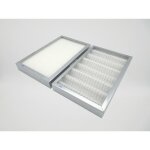 Lot 2 filtres g4 et f7 compatibles aldes dfe 1200