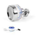Filtre anti calcaire, filtre de robinet en coton pp rotatif � 360 � en acier inoxydable, �l�ment filtrant ...