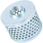 Filtre d'aspiration pour pompes, panier en acier plaqu� carbone, bloque efficacement les d�bris pour ...