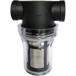 Filtre de canalisation 3 / 4 po pour pompe  eau avec crpine en acier inoxydable 100 mailles, tamis ...
