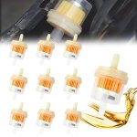 Filtre à carburant en ligne, filtre à essence pour mini scooters, tondeuses à gazon, scooters, motos, ... Filtre à carburant en ligne, filtre à essence pour mini scooters, tondeuses à gazon, scooters, motos, ...