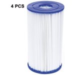 Pour filtre � cartouche bestway 58095 type iv / b, lot de 4