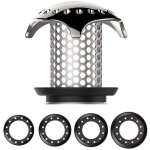 Filtre cheveux siphon douche inox nettoyage facile sol �tanche