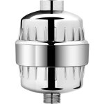 Filtre de douche de haute qualit� avec deux cartouches rempla�ables, adoucisseur d'eau