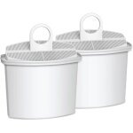 Filtre  eau (2x) pour machine  caf braun remplacement pour les modles de filtre pureaqua brsc 006 ...