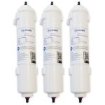 Filtre à eau (3 pcs. ) de réfrigérateur adapté pour samsung hafex da29 - 10105j, lg 5231ja2010, adq73693901 ... Filtre à eau (3 pcs. ) de réfrigérateur adapté pour samsung hafex da29 - 10105j, lg 5231ja2010, adq73693901 ...