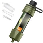 Filtre � eau d'ext�rieur filtre portable pour 5000 litres mousqueton et paille d'extension traitement ...