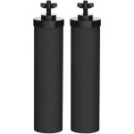 Filtre  eau de rechange, 2 filtres  eau  charbon actif pour filtration par gravit, purificateur d'lments ...