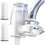 Filtre eau robinet, filtre robinet cuisine, filtre anti calcaire robinet, eau purifie de grade 8, avec ...
