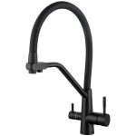 Filtre à eau robinet de cuisine en laiton grue de filtration d'eau potable mélangeur à double bec robinet ... Filtre à eau robinet de cuisine en laiton grue de filtration d'eau potable mélangeur à double bec robinet ...
