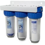 Filtre � eau syst�me trois �tages cartouche nw - br10b4 filtration des s�diments et des charbons actifs ...