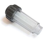 Filtre  eau ulisem pour nettoyeurs haute pression, pompes de jardin, arrosage et camping - cars, raccord ...