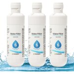 Yiruka - filtre  eau universel pour rfrigrateur lg lt1000p, 3 pices