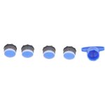 Filtre enfichable de robinet, 0. 73 pouces, pi�ces de rechange de robinet d'�conomie d'eau de cuisine ...