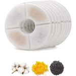 Filtre fontaine chat, cat filtres de fontaine pour chat filtres de rechange de fontaine d'animal familier ...