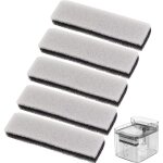 Filtre de fontaine d'eau pour animaux de compagnie, compatible avec la fontaine d'eau poweka npet wf020, ...