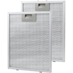 Filtre � graisse m�tallique pour hotte de cuisine / ventilation de ventilateur d'extraction argent 320 ...