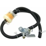 Filtre à huile d'essence de carburant de moto et tuyau d'huile d'essence noir pour quad vtt 50cc - 150cc, ... Filtre à huile d'essence de carburant de moto et tuyau d'huile d'essence noir pour quad vtt 50cc - 150cc, ...
