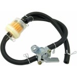 Filtre  huile d'essence de carburant de moto et tuyau d'huile d'essence noir pour quad vtt 50cc - 150cc, ...
