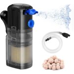 Filtre intérieur aquarium réglable 3 en 1 pompe aquarium pour 40 - 120l aquarium d'eau douce ou d'eau ... Filtre intérieur aquarium réglable 3 en 1 pompe aquarium pour 40 - 120l aquarium d'eau douce ou d'eau ...