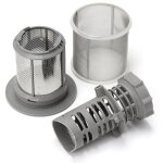 Filtre lave - vaisselle interieur et ext�rieur compatible avec hotpoint ariston indesit, c00256571 + ...